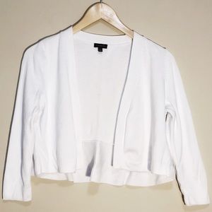 TALBOTS White Dress Shrug